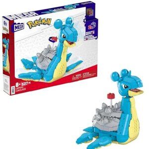 NEW IN BOX - MEGA Pokémon Lapras 527 Pieces Building Set (411 pieces)